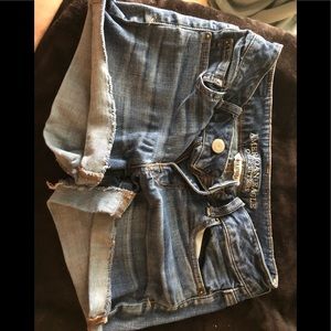 AE Jean Shorts Size 4 Shortie Style